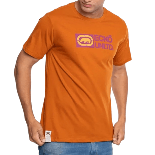 Camiseta Masculina Ecko Classic OG Logo BEGE-EK103- -1-